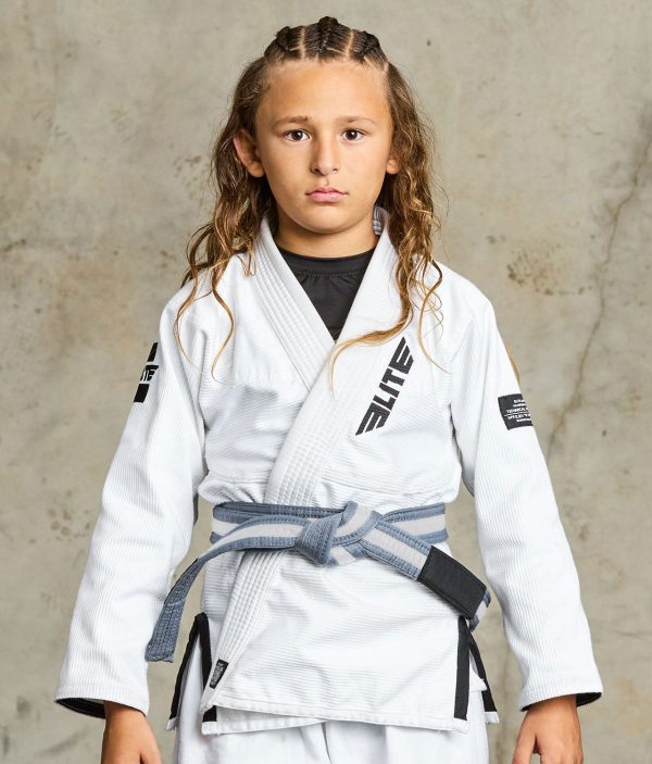 Brazilian Jiu Jitsu Kids BJJ Gray White Belt Online now