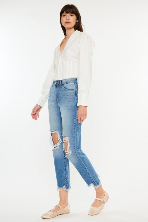 Regina High Rise Mom Jeans on Sale - Image 5