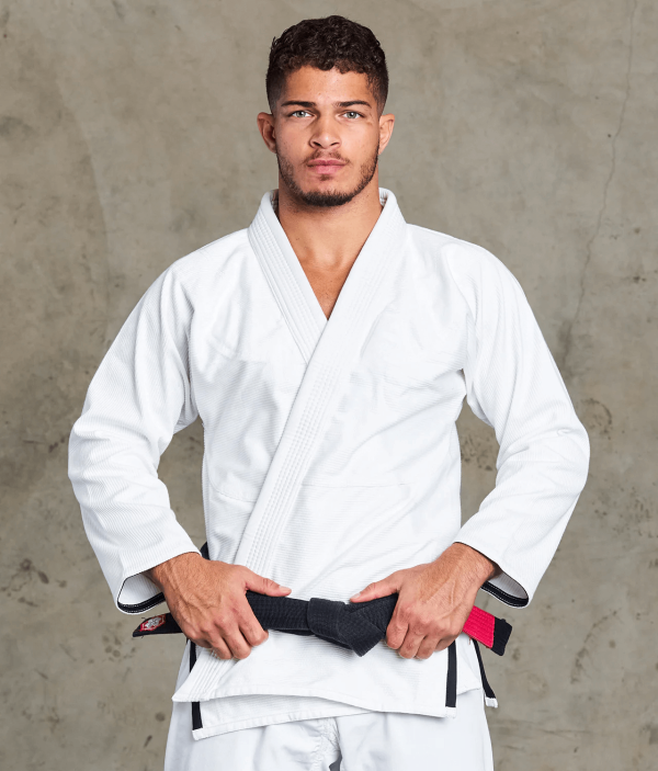 Essential White Brazilian Jiu Jitsu Mens BJJ Gi Supply