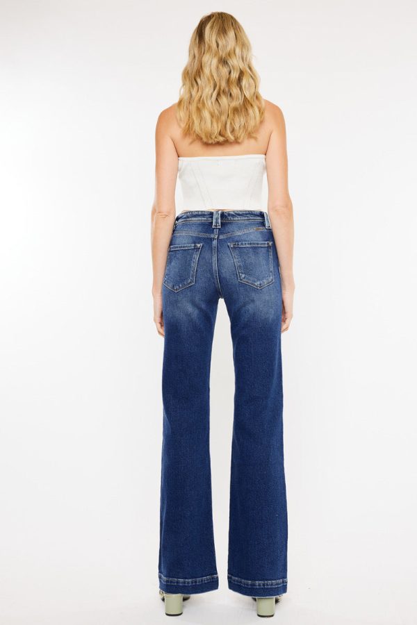 Pilot High Rise Flare Jeans Hot on Sale - Image 2