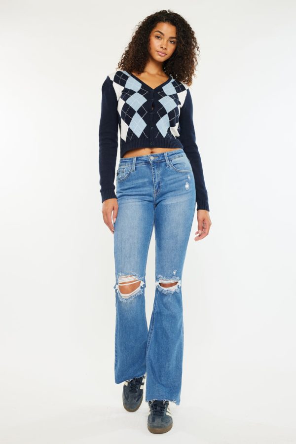 Eva High Rise Bootcut Jeans Online Sale
