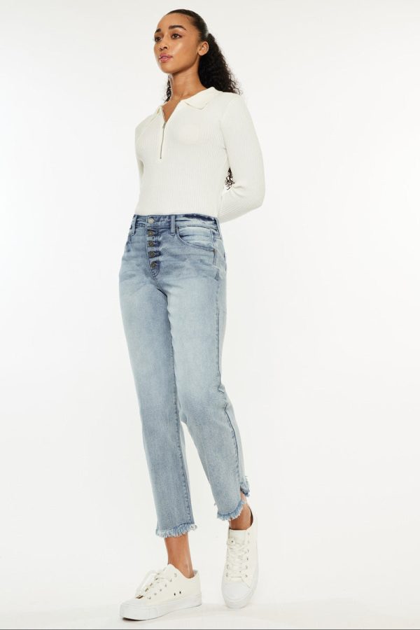 Morgana High Rise Straight Fit Leg Jeans Online Hot Sale - Image 4