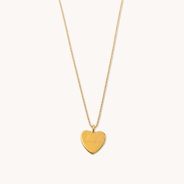 Last Chance | Heart Charm Necklace | Stainless Steel Discount