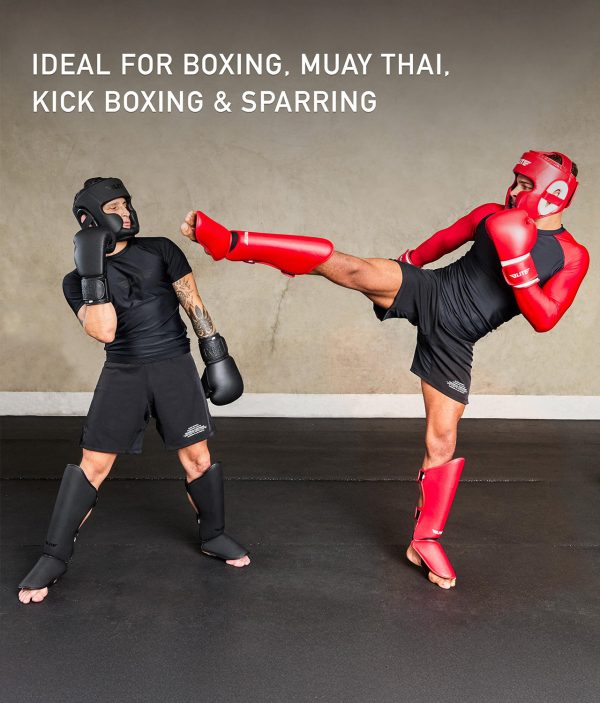 Adults  Essential Red Wrestling Headgear on Sale - Image 4