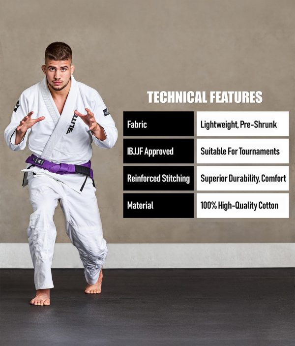 Brazilian Jiu Jitsu Adults BJJ Purple Belt Online Hot Sale - Image 3