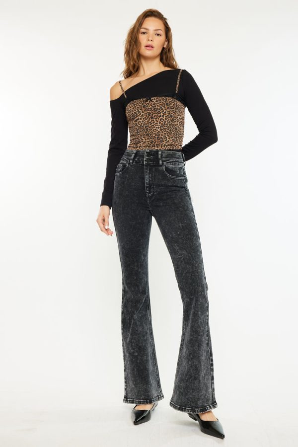Amirah Ultra High Rise Flare Jeans on Sale - Image 5