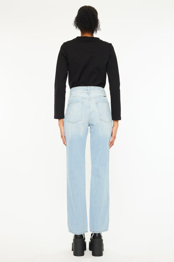 Paula 90 s Straight Fit Leg Jeans Online now - Image 2