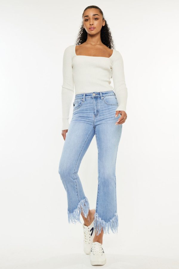 Arla High Rise Bootcut Jeans on Sale