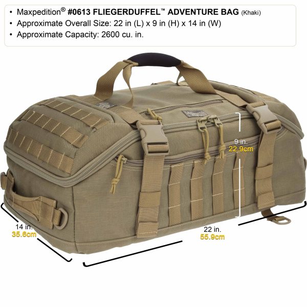 Fliegerduffel Adventure Bag 42L Supply - Image 3