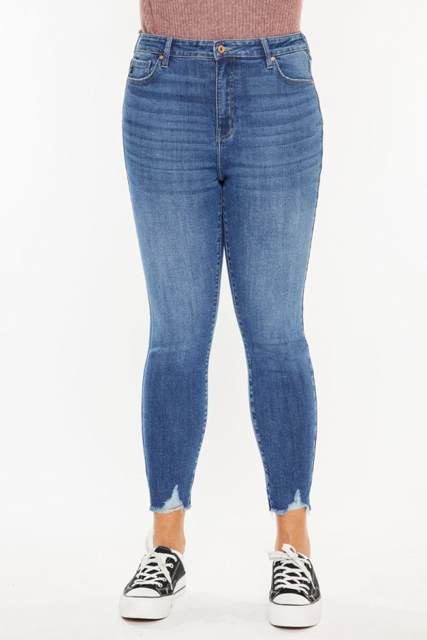 Arcana High Rise Ankle Skinny (Plus Size) Discount - Image 5