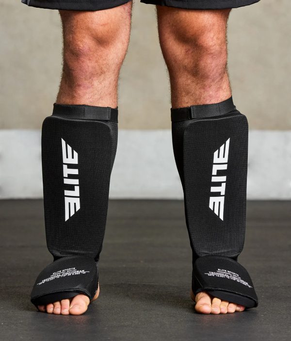 Adults  Standard Black Training Shin Guards For Discount