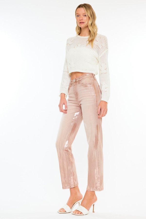 Blaire Premier High Rise Straight Jeans Discount - Image 4