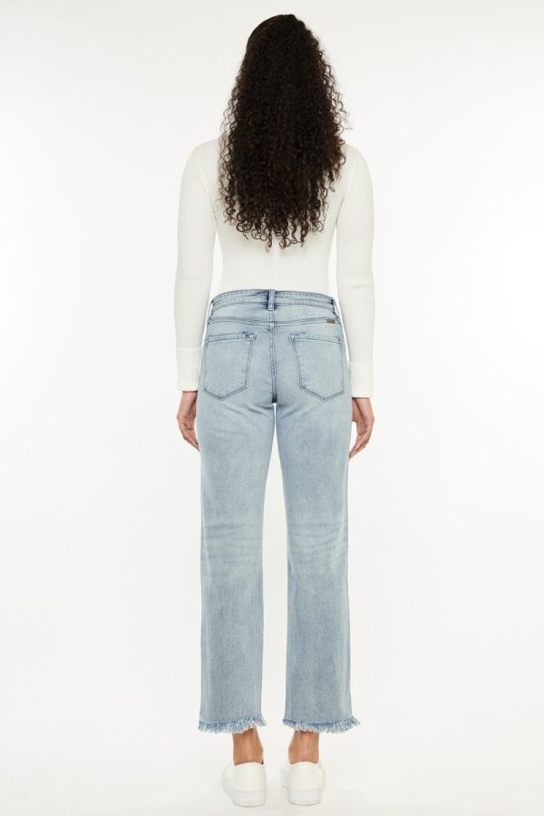 Morgana High Rise Straight Fit Leg Jeans Online Hot Sale - Image 2