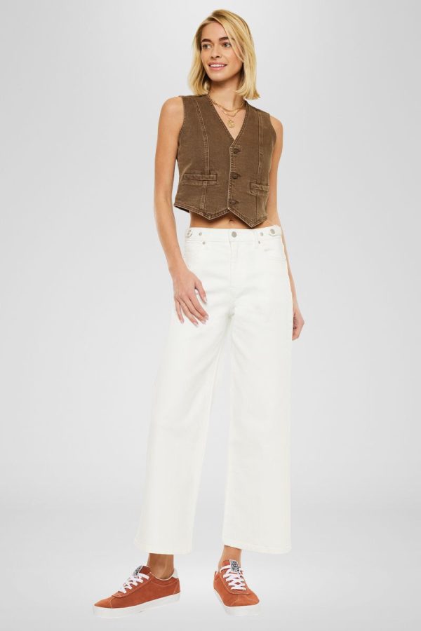 Calla Ultra High Rise Cropped Wide Leg Online Hot Sale - Image 3