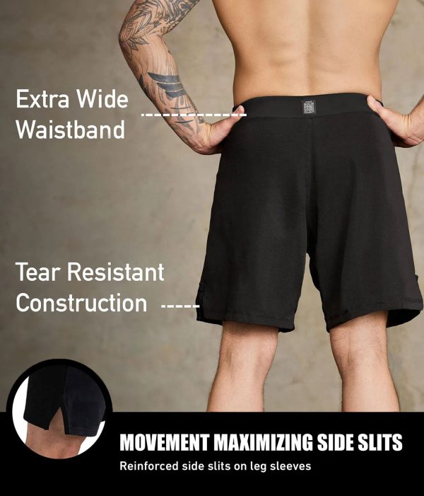 Men s Black Jack Black Training Shorts Fashion - Image 3