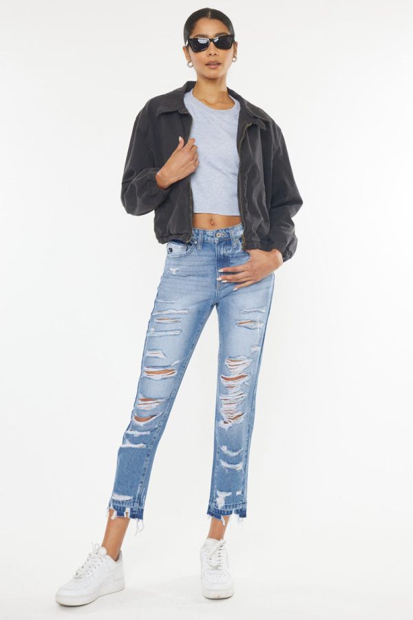 Cheyenne Ultra High Rise Ankle Skinny Jeans Online Hot Sale