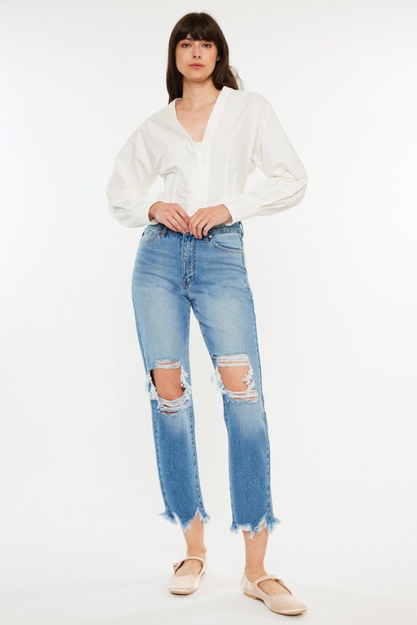 Regina High Rise Mom Jeans on Sale - Image 3