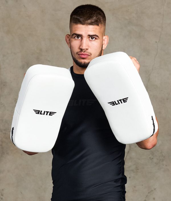 Adults Plain White Muay Thai Kick Pad For Sale