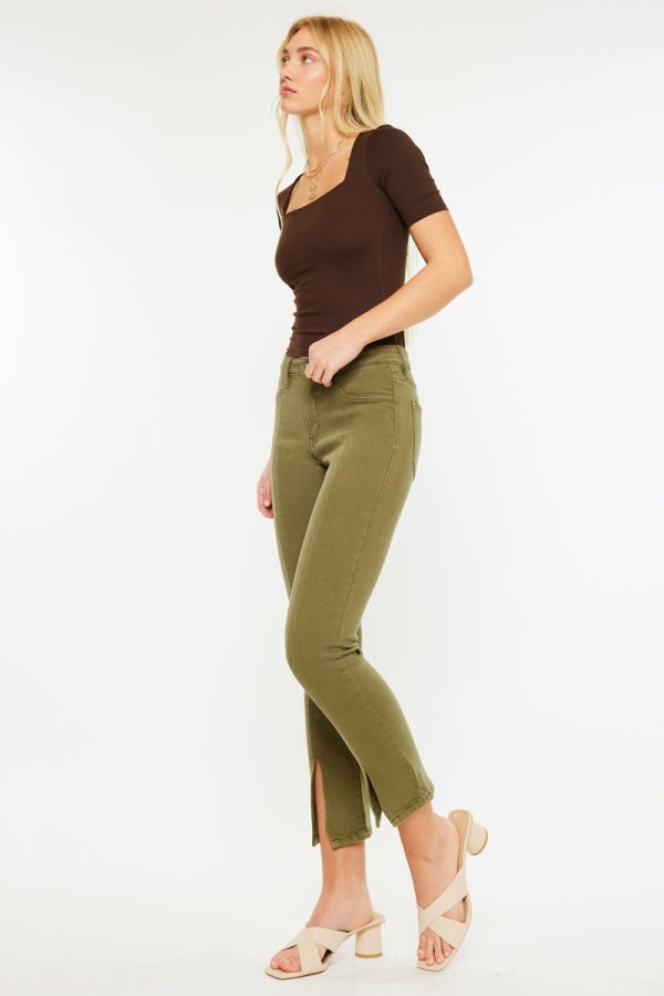 Belinda Mid Rise Skinny Straight Leg Jeans Online now - Image 5