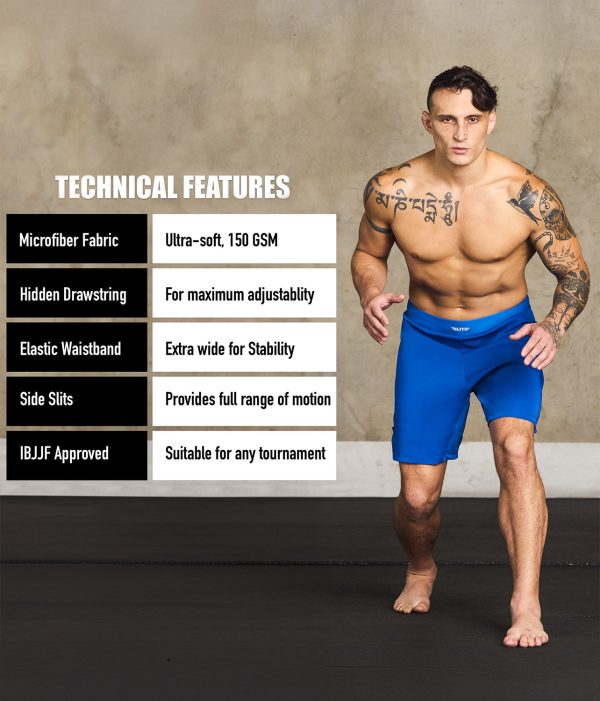 Men s Black Jack Blue Training Shorts Hot on Sale - Image 4