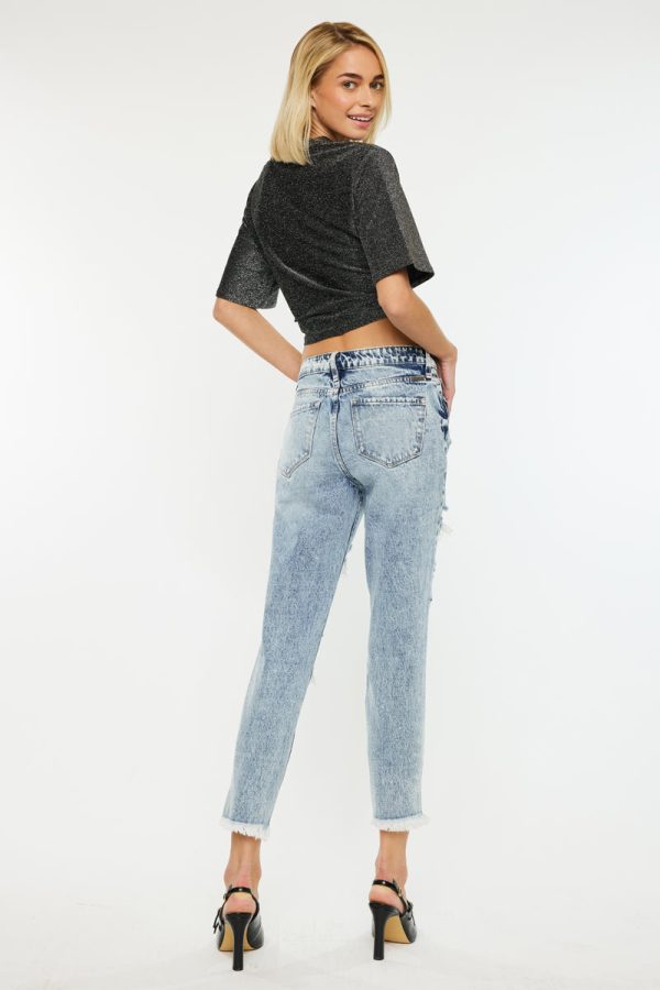 Collie High Rise Mom Jeans Online - Image 2