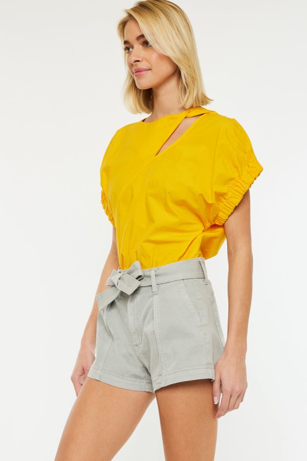 Amber High Rise Shorts Online Hot Sale - Image 3