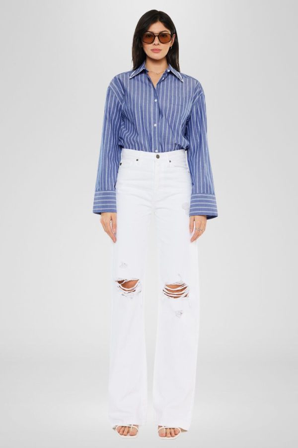 Montana Ultra High Rise 90 s Flare Jeans Online Hot Sale - Image 3
