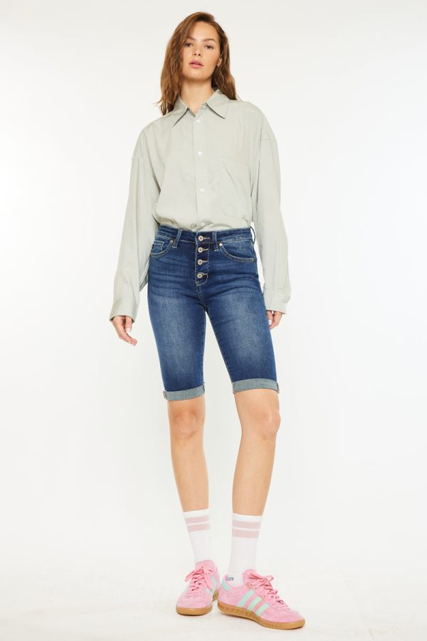 Jamie High Rise Bermuda Shorts Supply