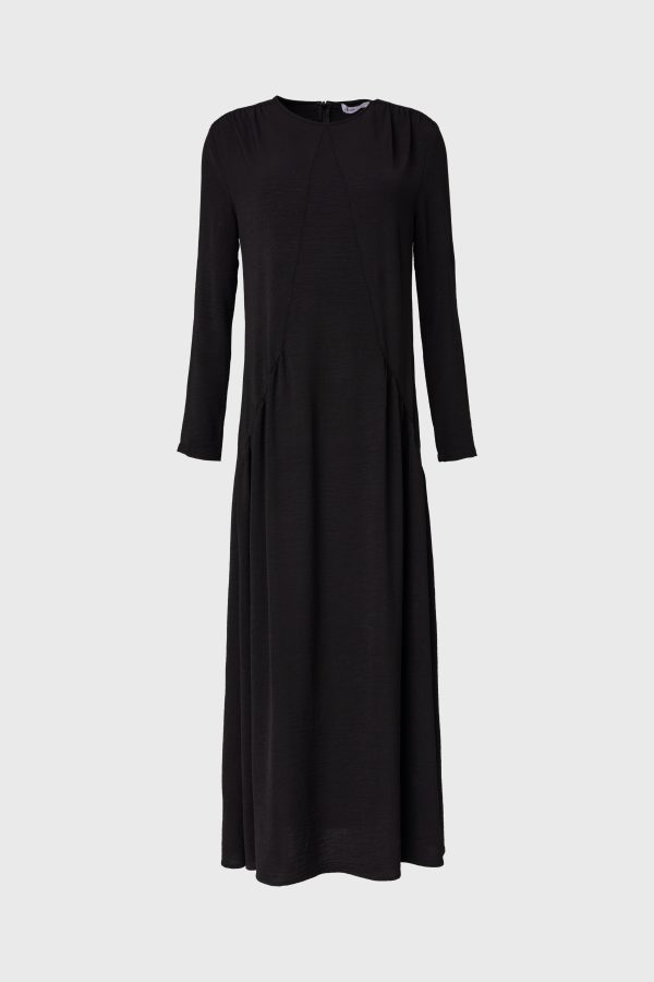 Black Detail Maxi Dress Discount - Image 5