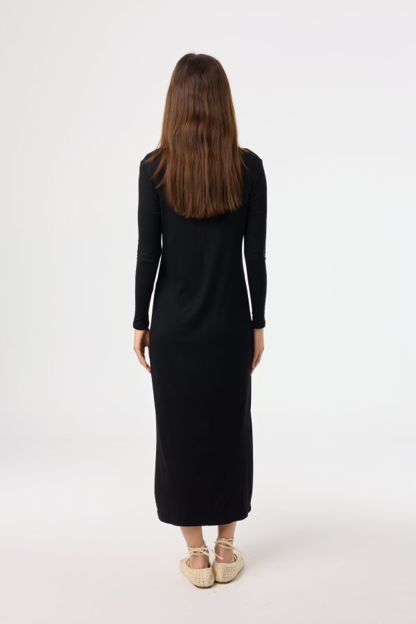 Black Cardi Maxi Dress Online - Image 3