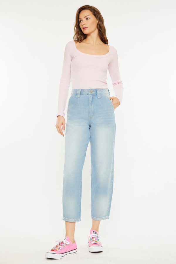 Neeko Ultra High Rise Balloon Fit Jeans Fashion