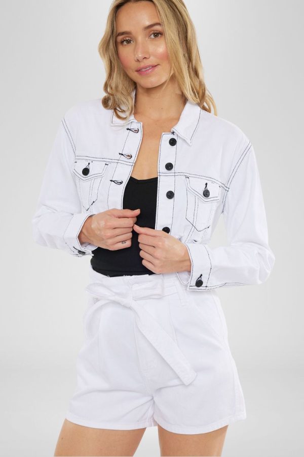 Cristal Denim Jacket Online Sale - Image 3