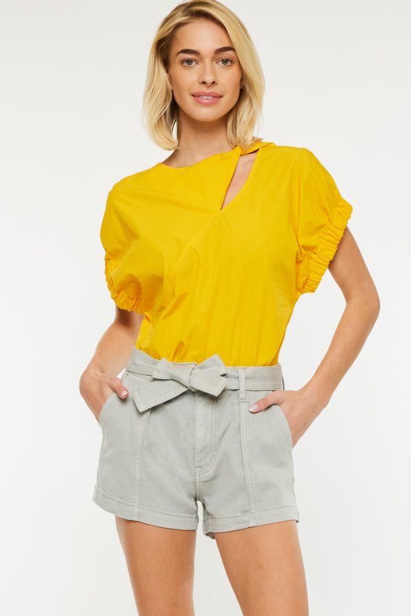 Amber High Rise Shorts Online Hot Sale