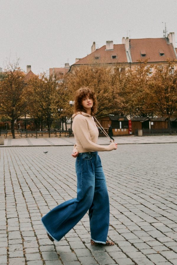 Marley High Rise Super Wide Leg Jeans Sale