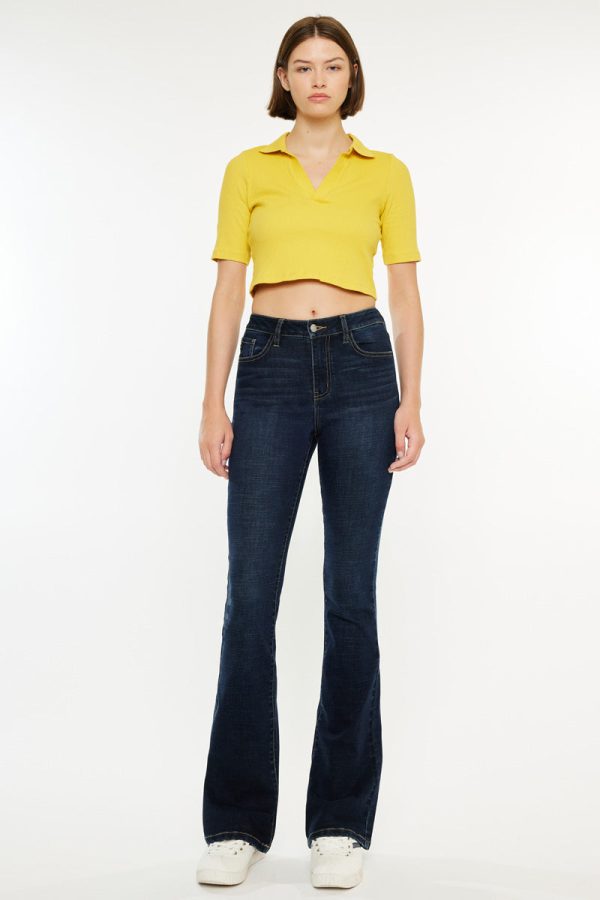 Avery High Rise Bootcut Jeans Fashion - Image 5