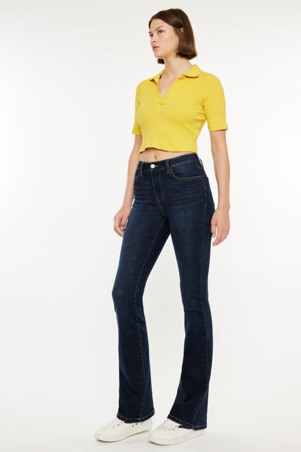 Avery High Rise Bootcut Jeans Fashion - Image 3
