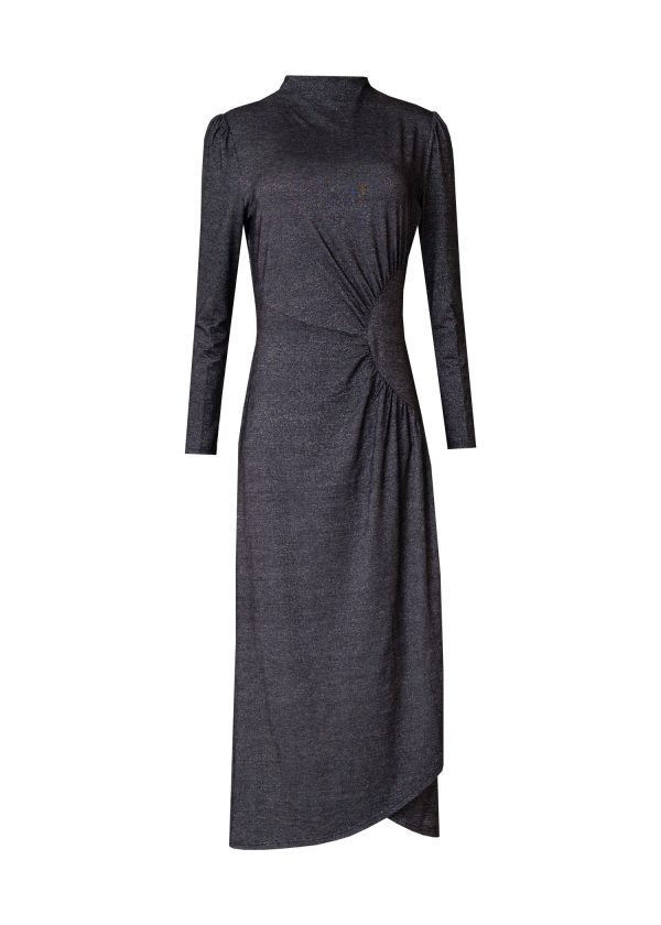 Black Sparkle Circle Maxi Supply - Image 5